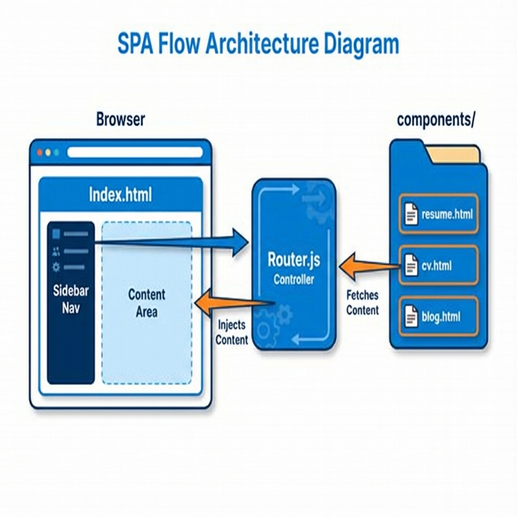 SPA Architecture Diagram